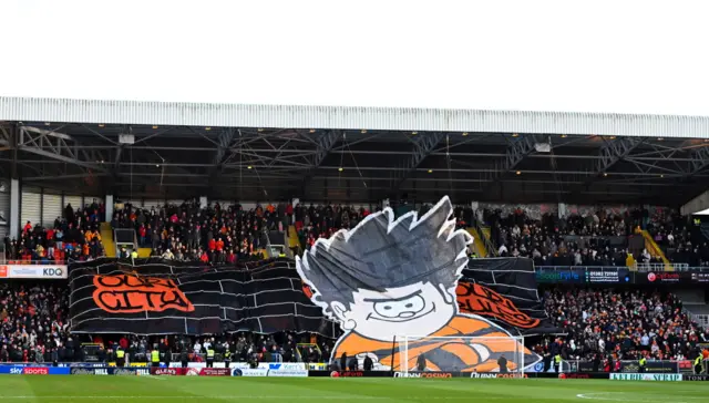Dundee United fan tifo