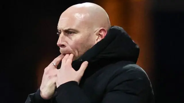 Hibernian head coach David Gray