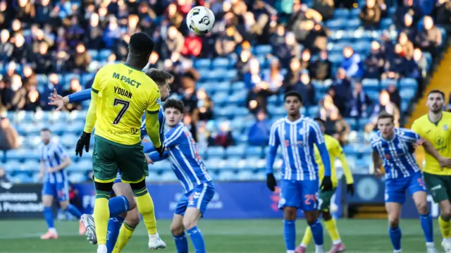 Elie Youan scores for Hibernian against Kilmarnock