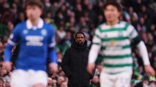 Wilfried Nancy watches on