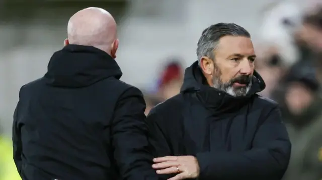 Hearts head coach Derek McInnes