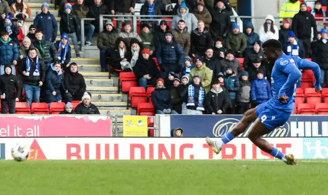 St Johnstone's Adam Sidibeh scores
