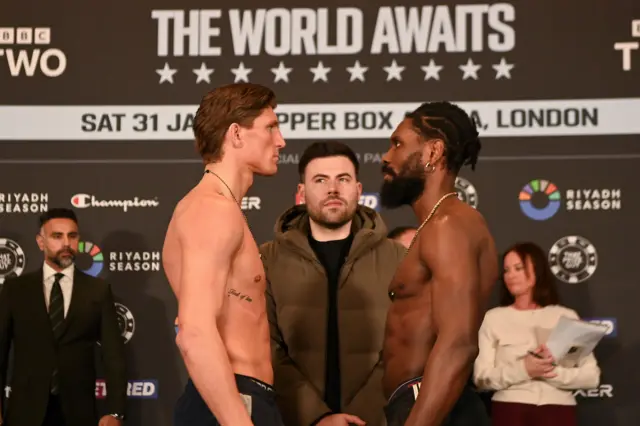Gradus Kraus and Boris Crighton face off