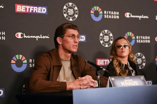 Gradus Kraus speaks at a news conference