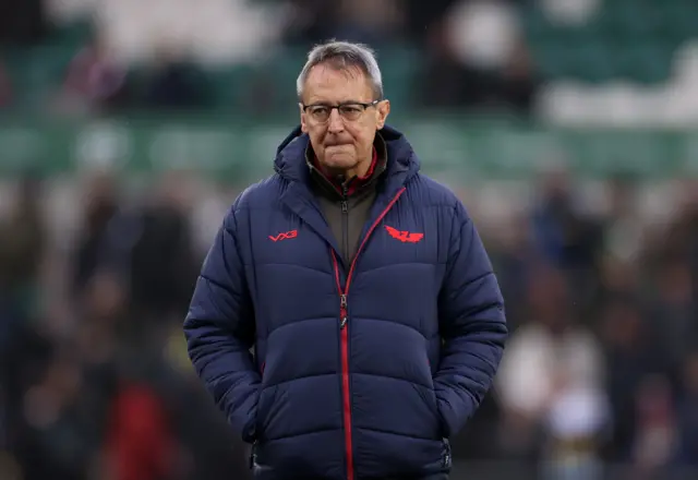 Nigel Davies on the sidelines