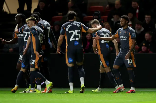 Derby celebrate