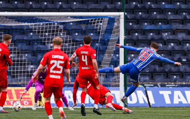 Kilmarnock's Bruce Anderson scores