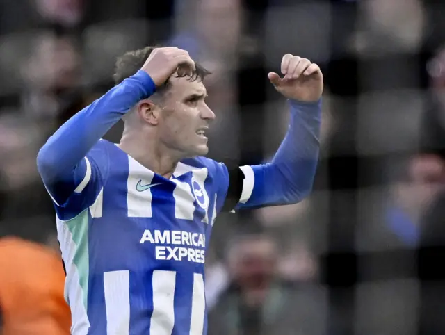 Brighton & Hove Albion's Pascal Gross celebrates