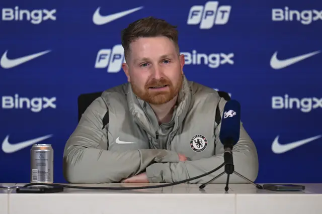 Chelsea interim manager Calum McFarlane
