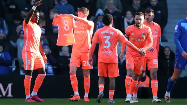 Coventry celebrate scoring