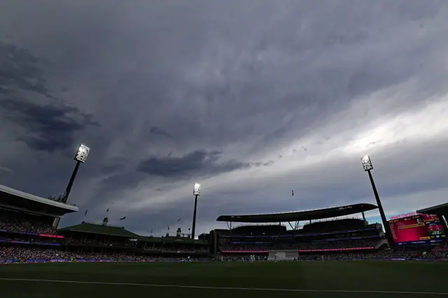 Clouds at SCG