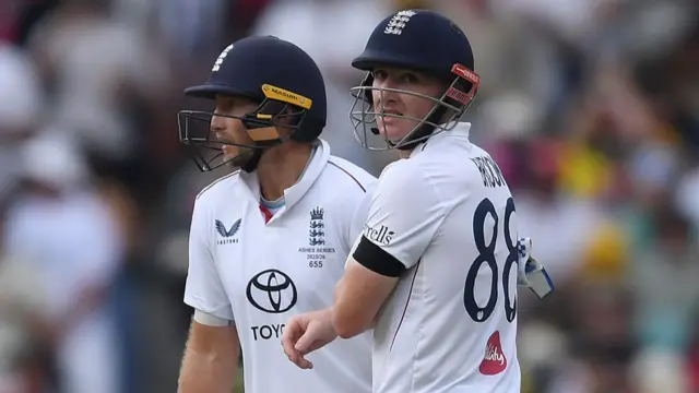 Joe Root and Harry Brook