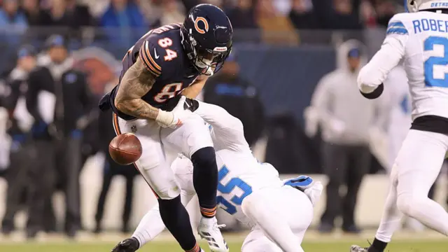 Chicago Bears against the Detroit Lions