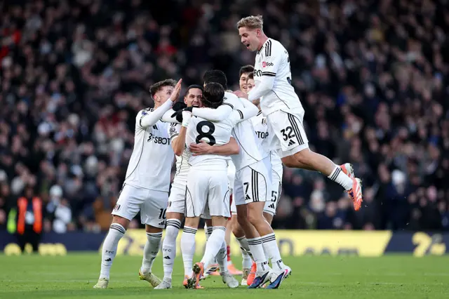 Harry Wilson of Fulham celebrates