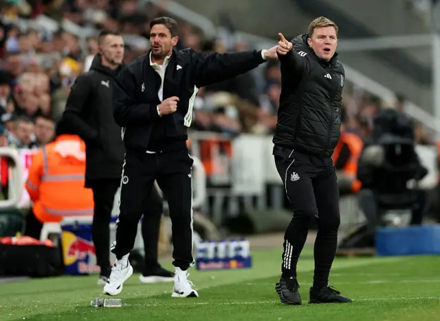 Eddie Howe, Manager of Newcastle United,