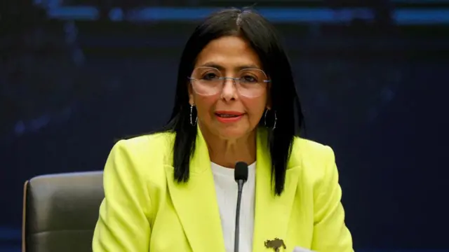 Venezuela's Vice-President and Oil Minister Delcy Rodriguez
