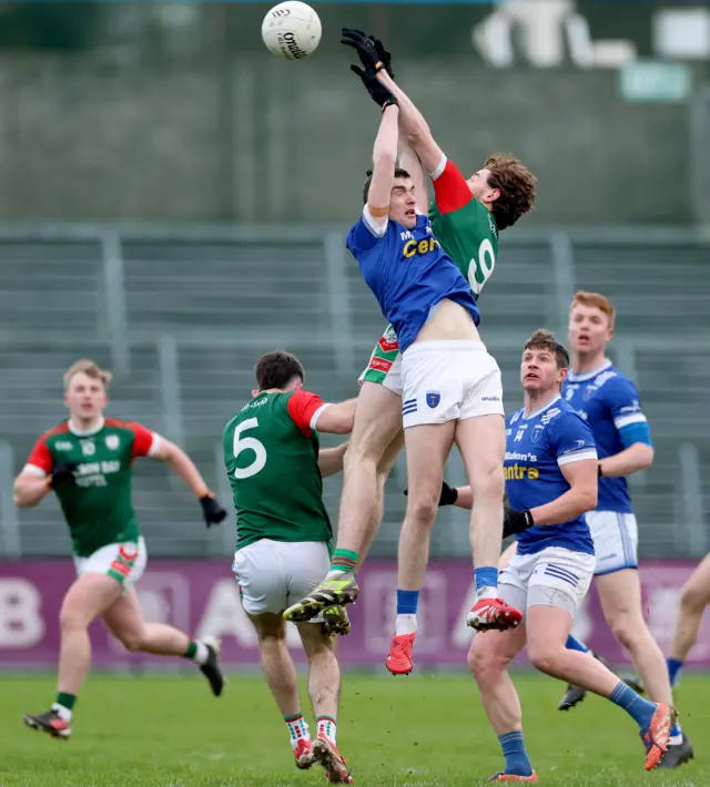 Action from Scotstown v St Brigid's