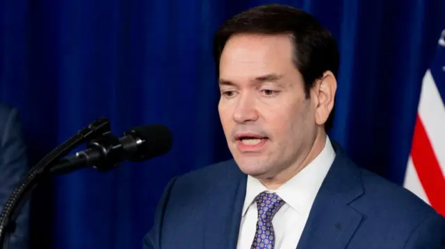 US Secretary of State Marco Rubio