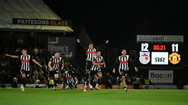 August 2025 - Manchester United suffer a humiliating defeat by League Two Grimsby in the Carabao Cup