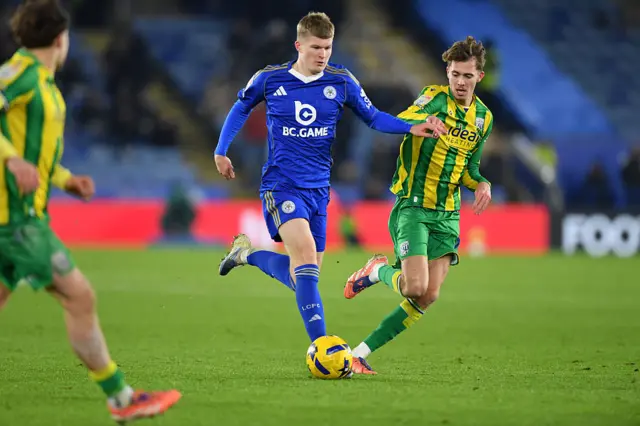 Jordan James of Leicester City