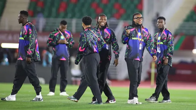 Nigeria players