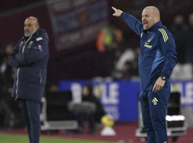 Nottingham Forest manager Sean Dyche