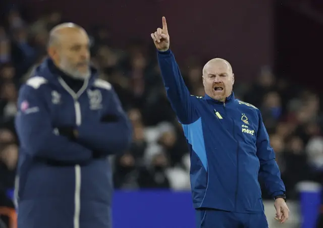 Sean Dyche react