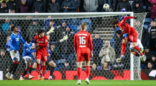 Rangers 2-0 Aberdeen