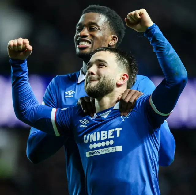 Rangers 2-0 Aberdeen