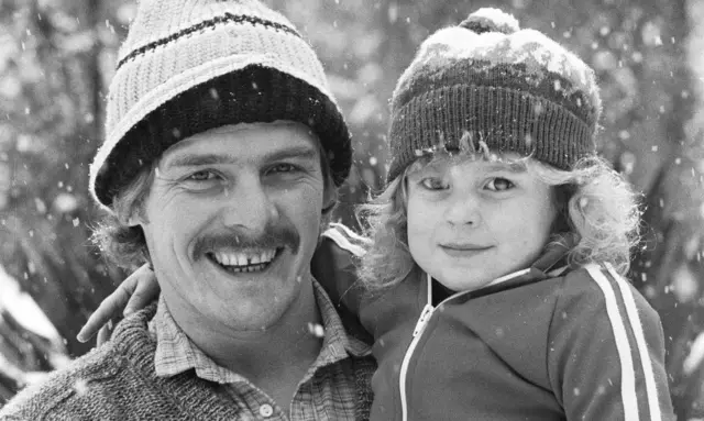 Terry Yorath with his son Daniel