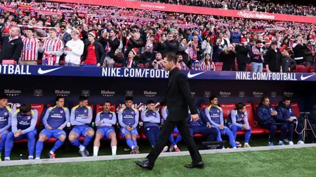 Atletico Madrid manager Diego Simeone