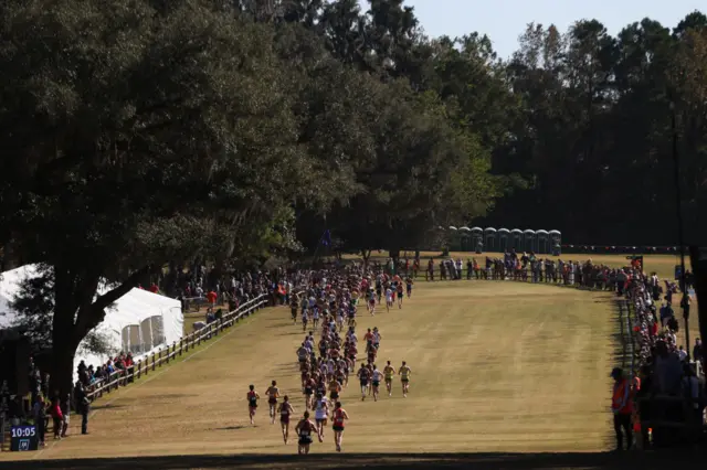 Men's Cross Country Championship held at Apalachee Regional Park