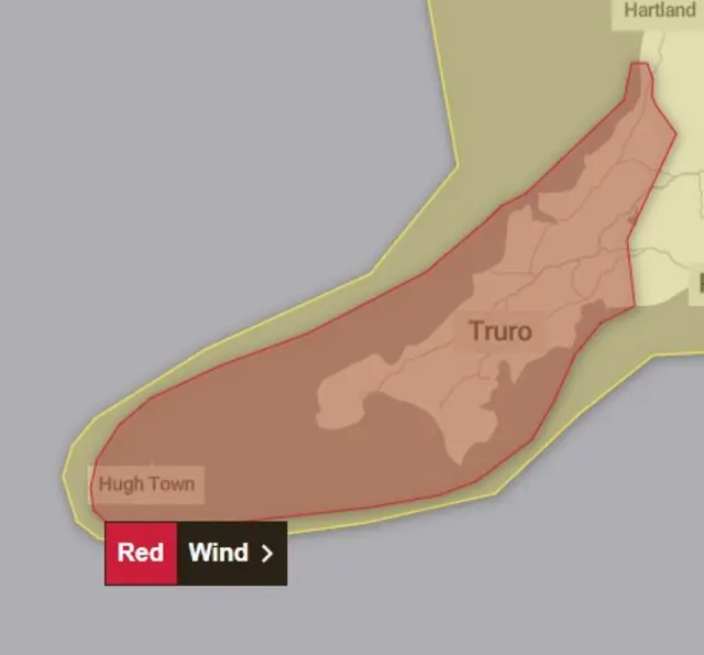 Met Office warning