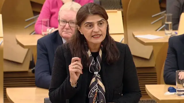 Pam Gosal in Scottish Parliament