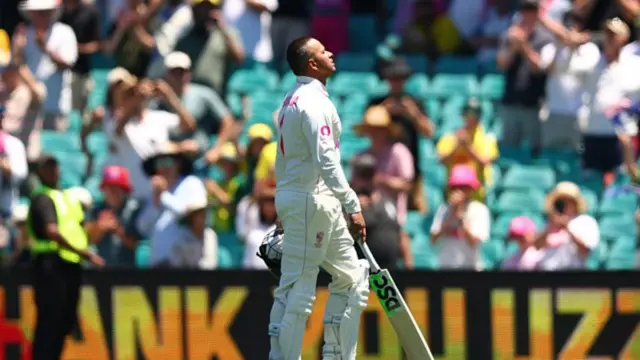 Usman Khawaja of Australia