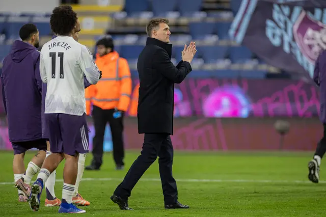 Manchester United interim manager Darren Fletcher after Wednesday's 2-2 draw against Burnley