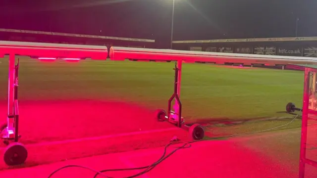 Hednesford Town FC pitch