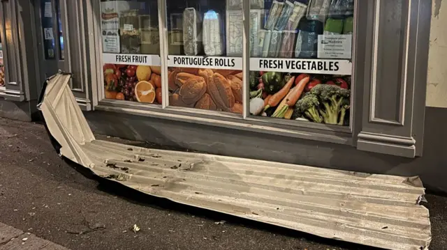 St Helier damage