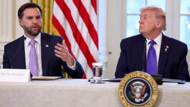 JD Vance and Donald Trump