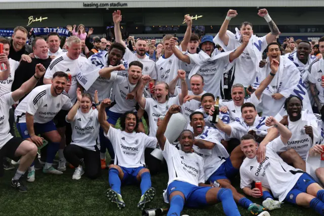 Macclesfield celebrate promotion