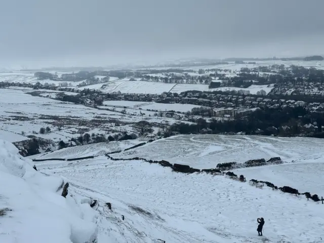 Buxton in the snow