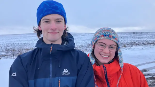 Students Rufus and Lottie