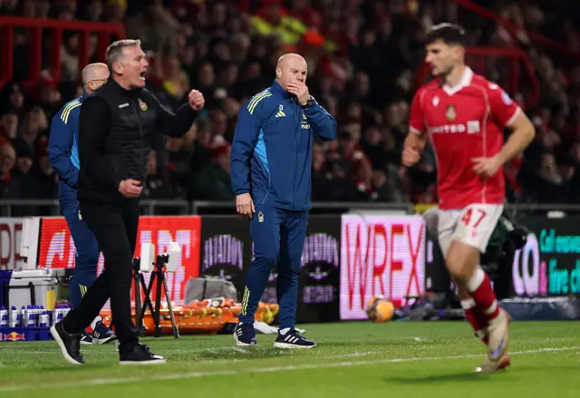 Parkinson shouts instructions as Dyche paces anxiously