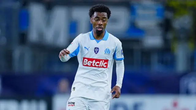 Angel Gomes in action for Marseille