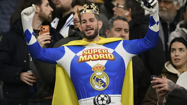 A super fan of Real Mdrid