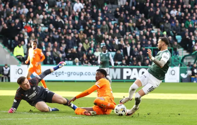 Jack Butland saves from Martin Boyle