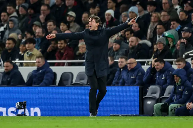 Head Coach Thomas Frank of Tottenham Hotspur