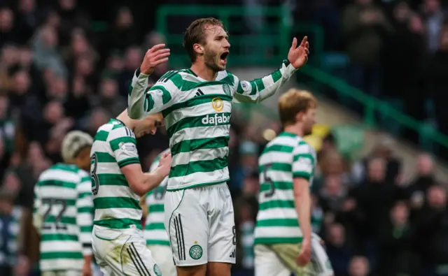 Benjamin Nygren scored Celtic's second goal