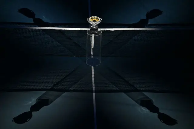 Australian Open men' singles trophy