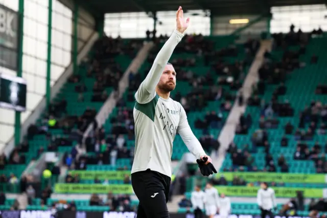 Hibs forward Martin Boyle